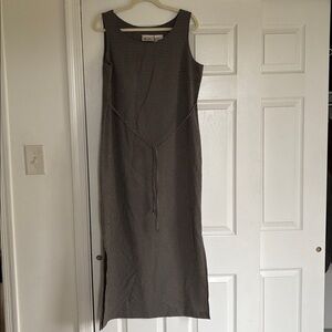 Vintage Sleeveless Plaid Dress